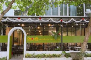 Showroom bàn ghế ngoài trời tại Hồ Chí Minh