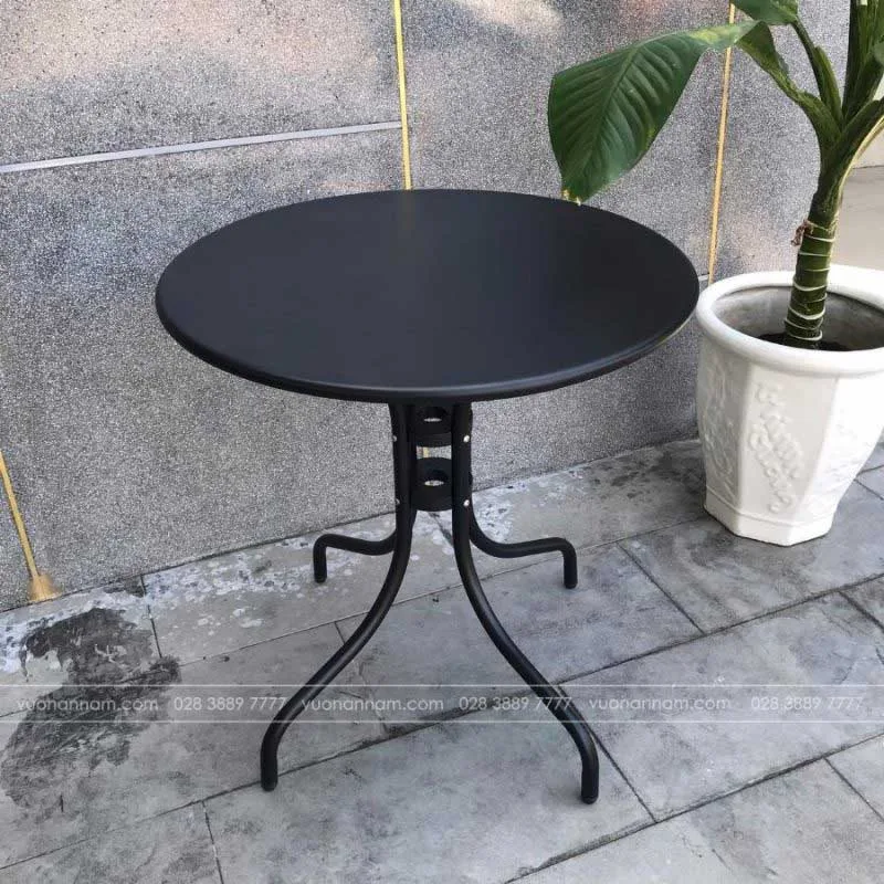 Mẫu bàn cafe sân vườn ngoài trời độc đáo