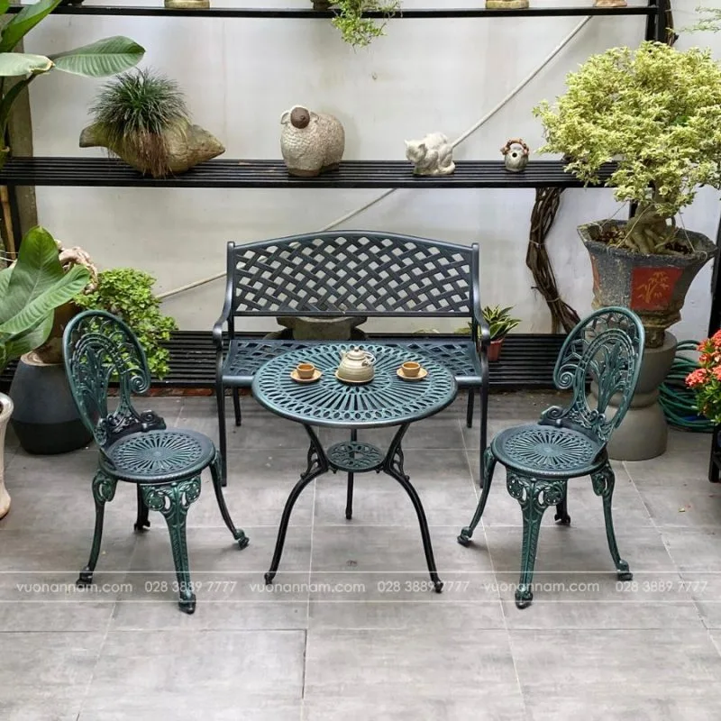 Bộ ghế công viên sân vườn CV-09X