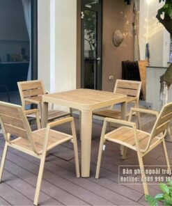 Bộ bàn ghế ngoài trời BC-VB
