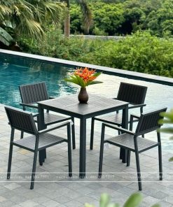 Bộ bàn ghế ngoài trời BC-VD