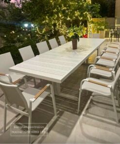 Bộ bàn tiệc ngoài trời Baden