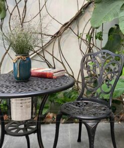 Ghế nhôm đúc BG-14N thiết kế cổ điển phong cách Pháp