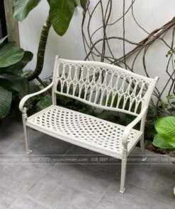 Ghế công viên nhôm đúc GCV-05T