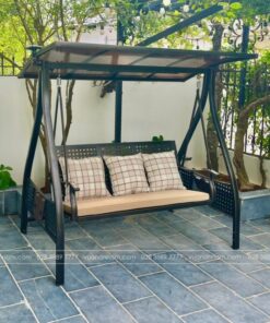 Xích đu nhôm đúc 3 chỗ XD-3C