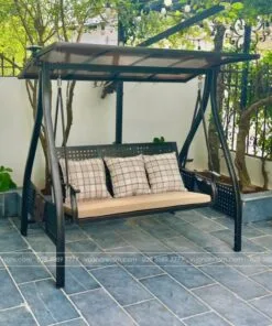 Xích đu nhôm đúc 3 chỗ XD-3C