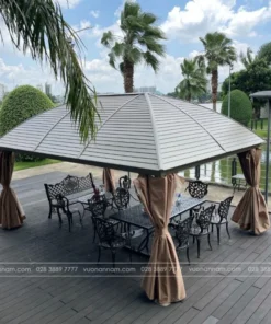 Nhà chòi sân vườn nhập khẩu – Gazebo GZB-3
