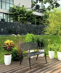 Ghế công viên nhôm đúc GCV-09N (2)