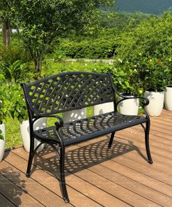 Ghế công viên nhôm đúc GCV-09N