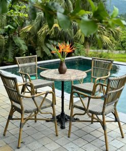 Bộ bàn ghế cafe ngoài trời BTL-GC07