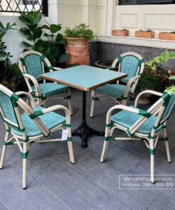 Bộ bàn ghế Cafe ngoài trời BTL-082