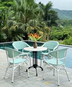 Bộ bàn ghế cafe ngoài trời BTL-GC01X