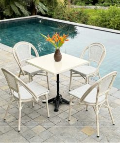 Bộ bàn ghế cafe ngoài trời BTL-GC09T