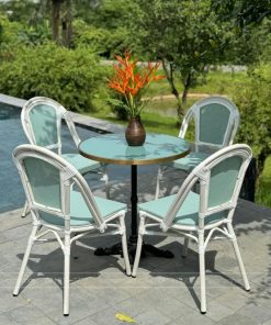 Bộ bàn ghế cafe ngoài trời BTL-GC09X