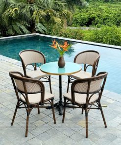 Bộ bàn ghế cafe ngoài trời BTL-GC14
