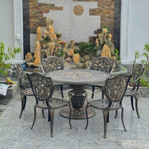 Bộ sưu tập bàn ghế sân vườn phong cách châu Âu