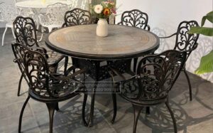 Bàn ghế uống trà ngoài trời