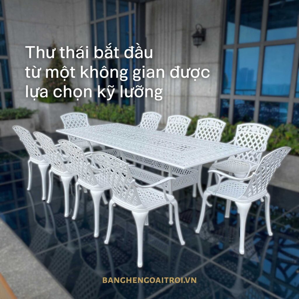 Thư thái bắt đầu từ không gian được lựa chọn kỹ lưỡng