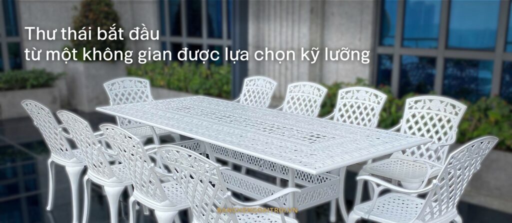 Thư thái bắt đầu từ một không gian được lựa chọn kỹ lưỡng